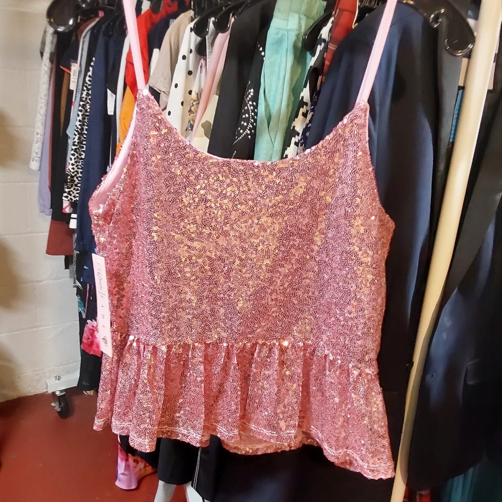 Sequined Tank top - Picture 2 of 3